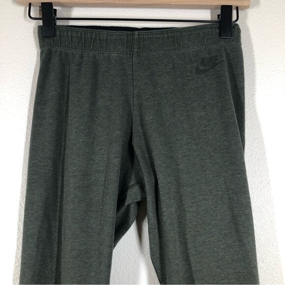 Nike Women's Leg A See Just Do It Leggings Workout Athletic Green Small 905115 - Picture 2 of 11